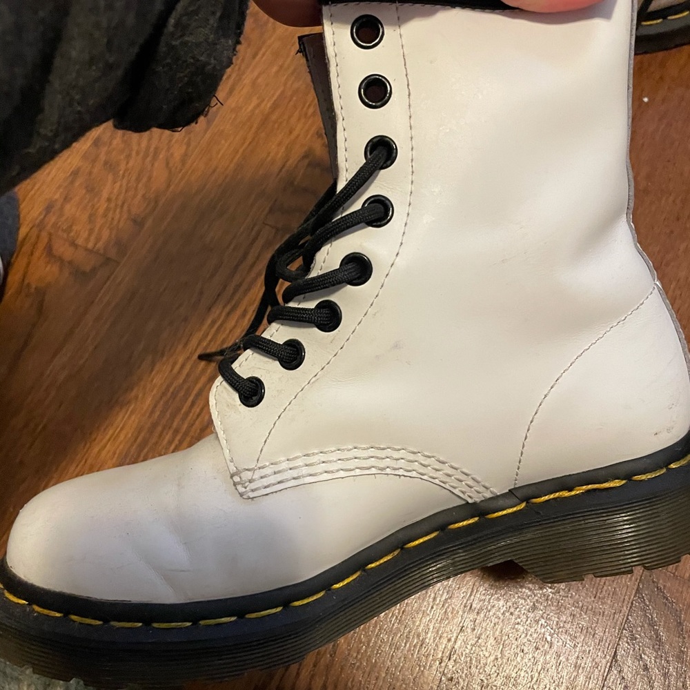 Doc Marten 1460 White size 6 - see photos